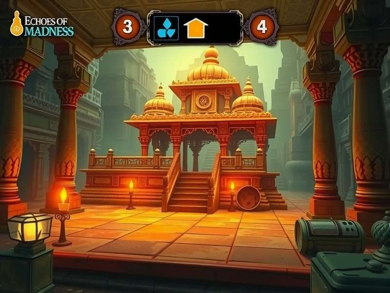 Echoes Of Madness Indian localization featuring traditional elements